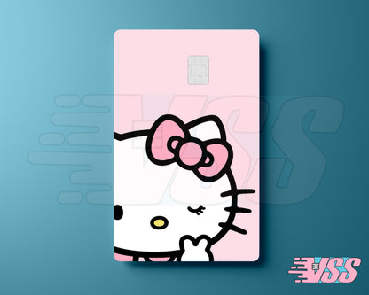 Pretty Light Pink Hello Kitty Card Cover