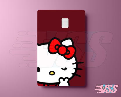 Red Hello Kitty Card Cover