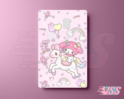My Melody Rocking Horse Card Cover