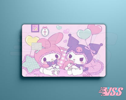 My Melody Kuromi Dolls Card Cover