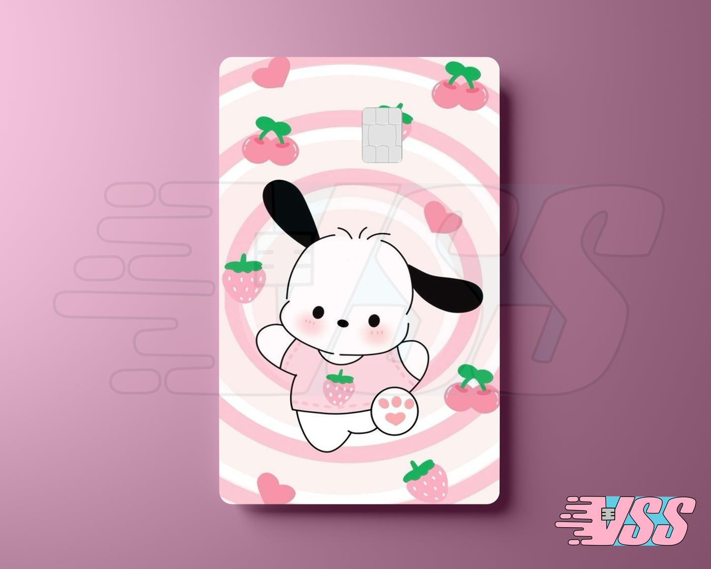 Strawberry Pochacco Card Cover