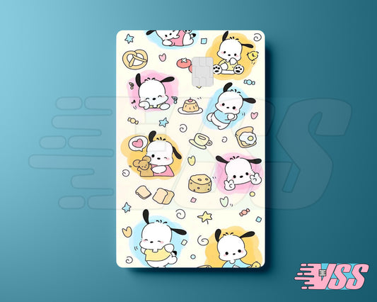 Cute Pastel Pochacco Card Cover