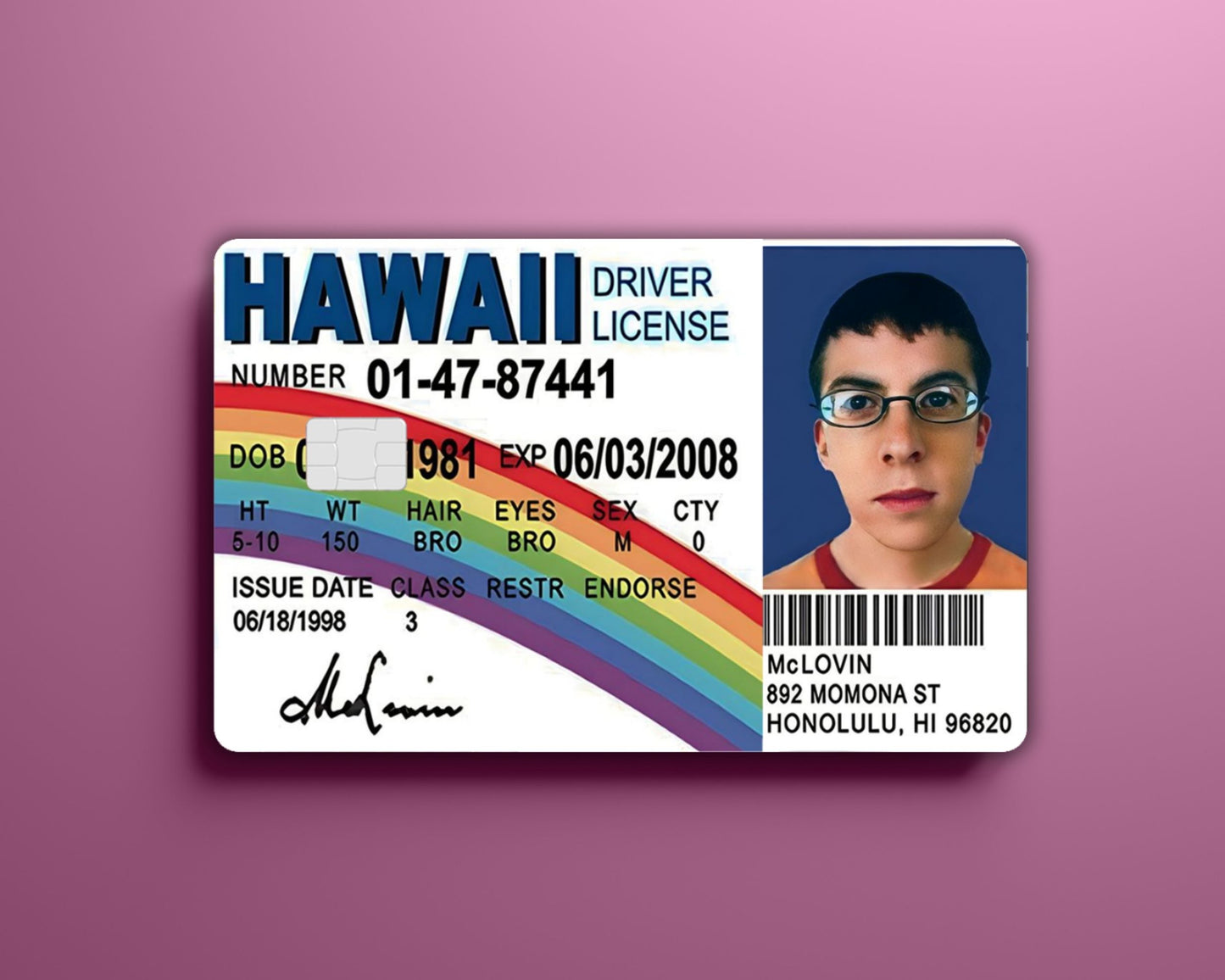 Mc Lovin Super Bad Card Cover