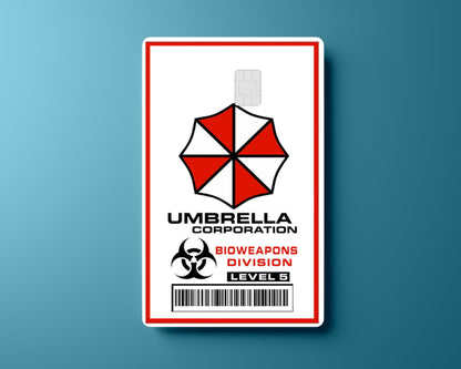 Umbrella Corp Badge Card Cover