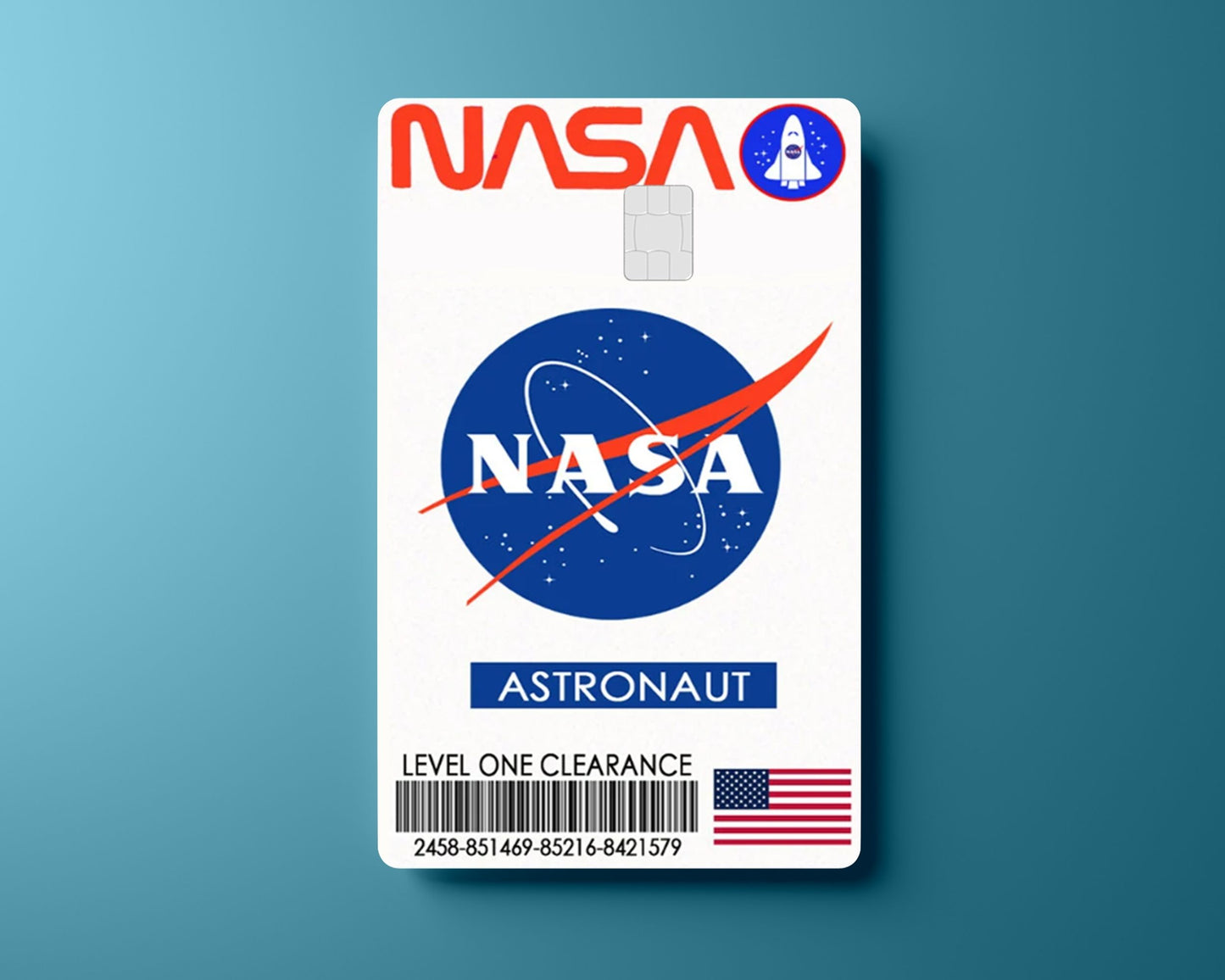 NASA Rocket Scientist Card Cover