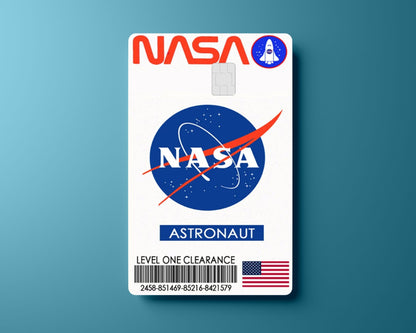 NASA Rocket Scientist Card Cover