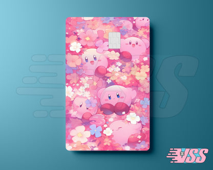 Pink Kirby Collage Card Cover
