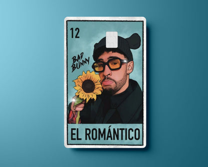 Loteria El Romantico Bad Bunny Card Cover