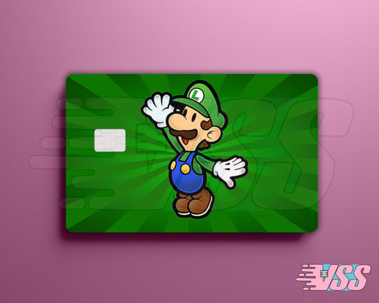 Luigi Themed Mario Card Cover