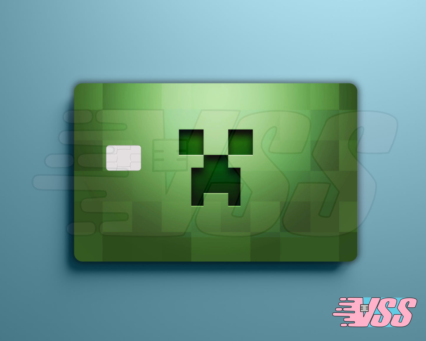 Minecraft Creeper Card Cover