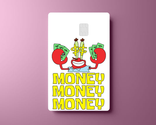 Mr Krabs MONEY Card Cover