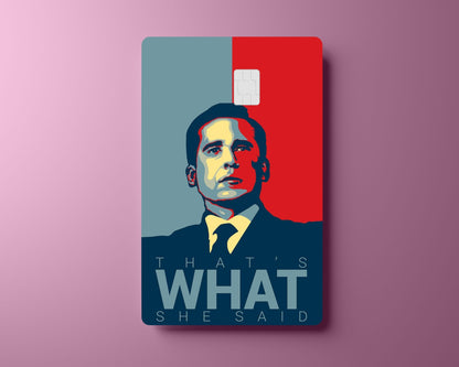 Michael Scott Office Card Cover