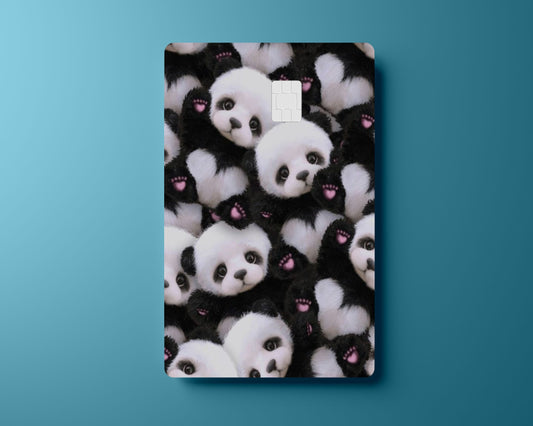 Cute Panda Card Cover