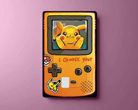 Pikachu Gameboy Card Skin