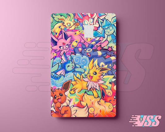 Eeve Evolutions Poke Card Cover