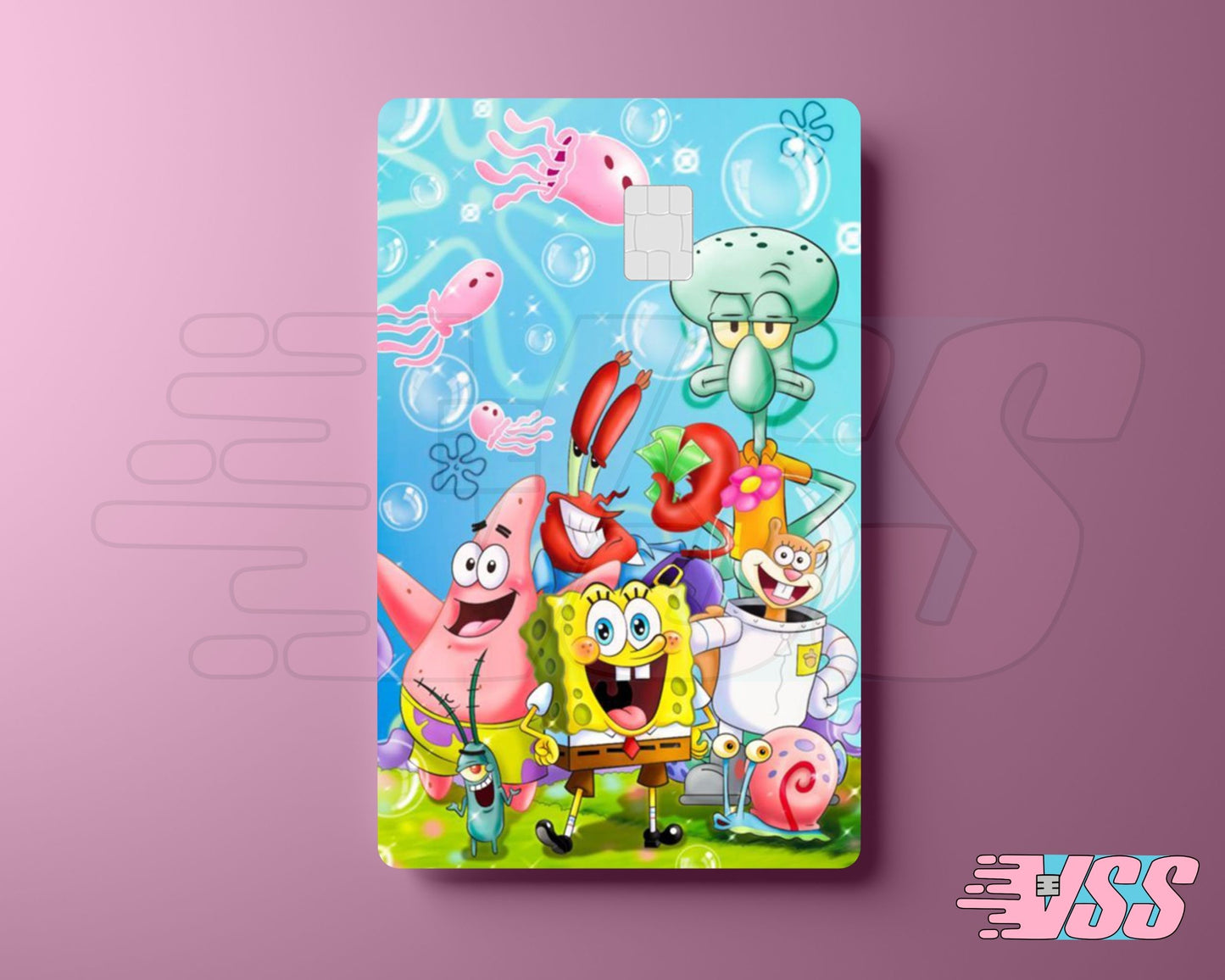 SpongBob Group Card Cover