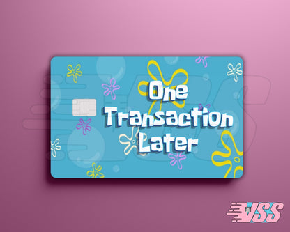 SpongeBob One Transaction Later Card Cover