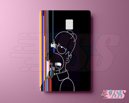 Homer Glitch Card Cover
