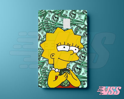Lisa Simpson Money Card Cover