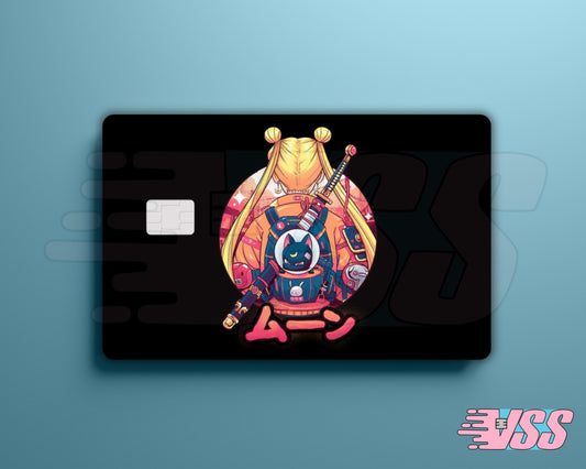 Black Sailor Moon Back Card Cover