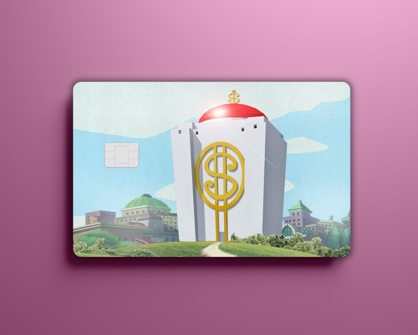 Uncle Scrooge Bank Card Cover