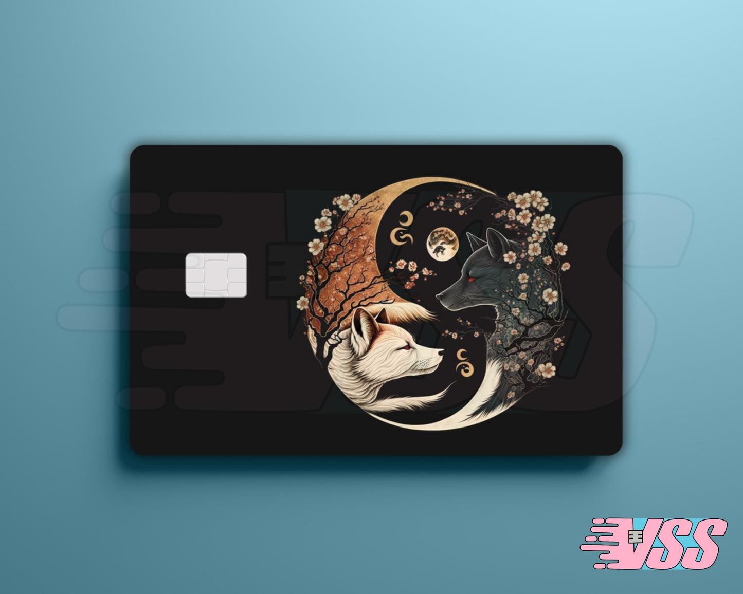 Ying Yang Wolves Card Cover